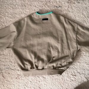 FEAR OF GOD Set: Sweatshirt & Jogger with Teal Trim size SMALL (36-38)